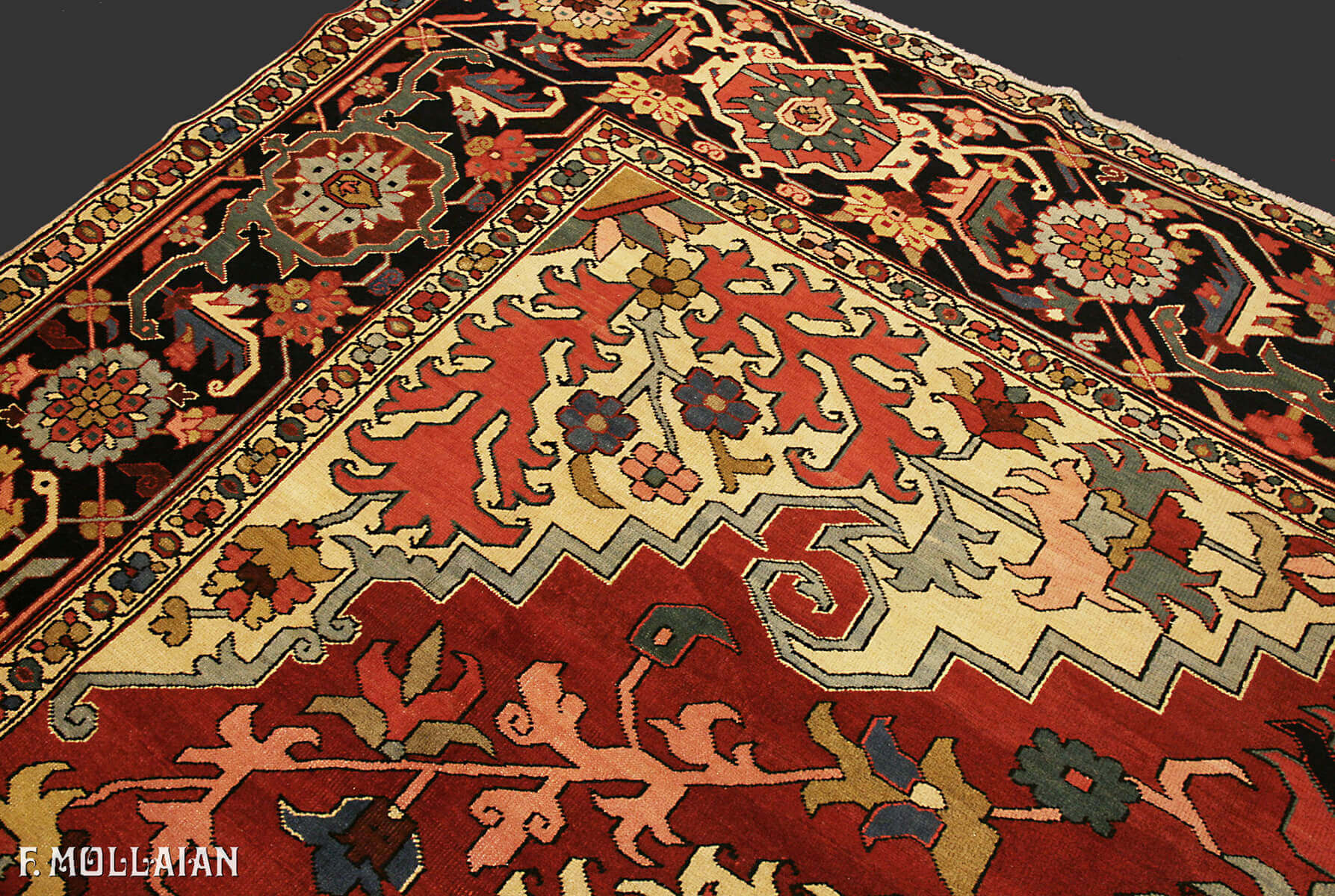 Teppich Persischer Antiker Heriz Serapi n°:25520200